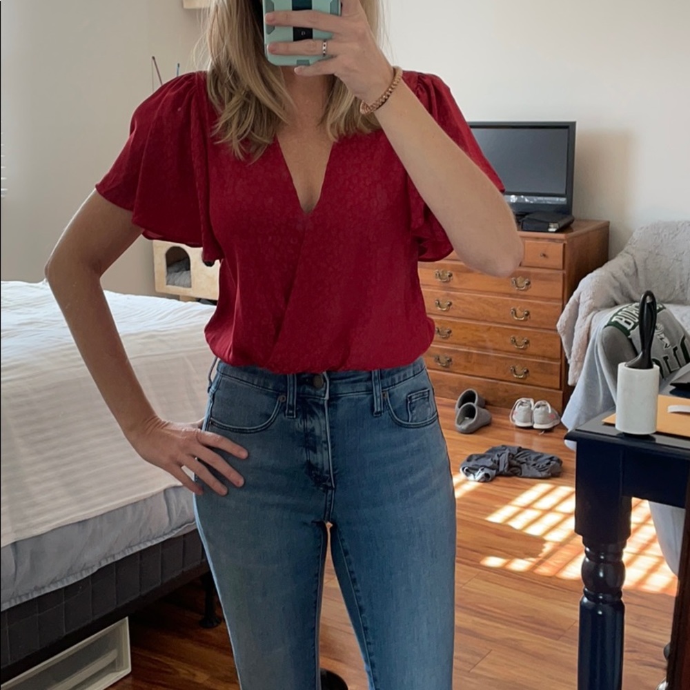 Astr cropped blouse